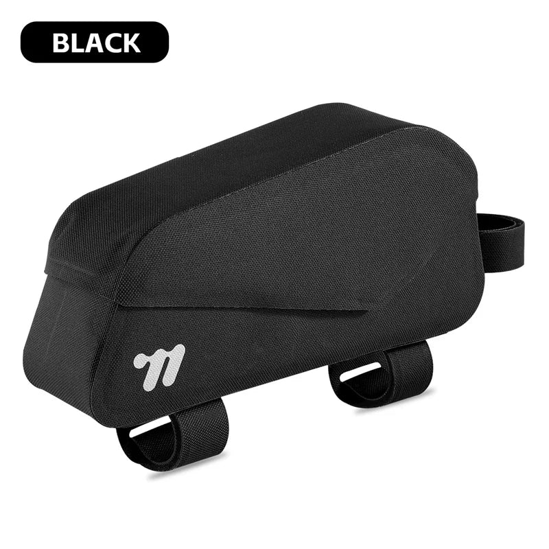 Magnetic Lid Bicycle Top Tube Bag – Waterproof Front Frame Storage for MTB & Road Bikes