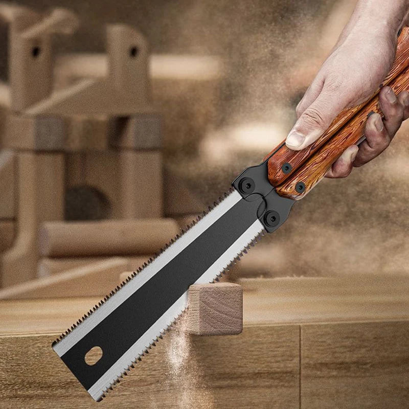 Multifunctional Folding Butterfly Saw – Compact Hand Saw for Woodworking & Outdoor Use