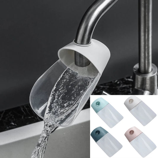 Silicone Faucet Extender – Child-Friendly Sink Tap Attachment for Easy Hand Washing
