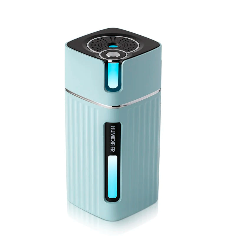 Smart Ultrasonic Cool Mist Humidifier & Aroma Diffuser – LED Light & Quiet Operation