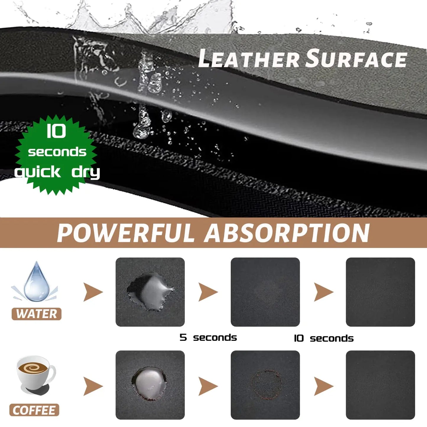 Super Absorbent Non-Slip Kitchen & Bathroom Floor Mat – Soft, Washable Diatomite Rug