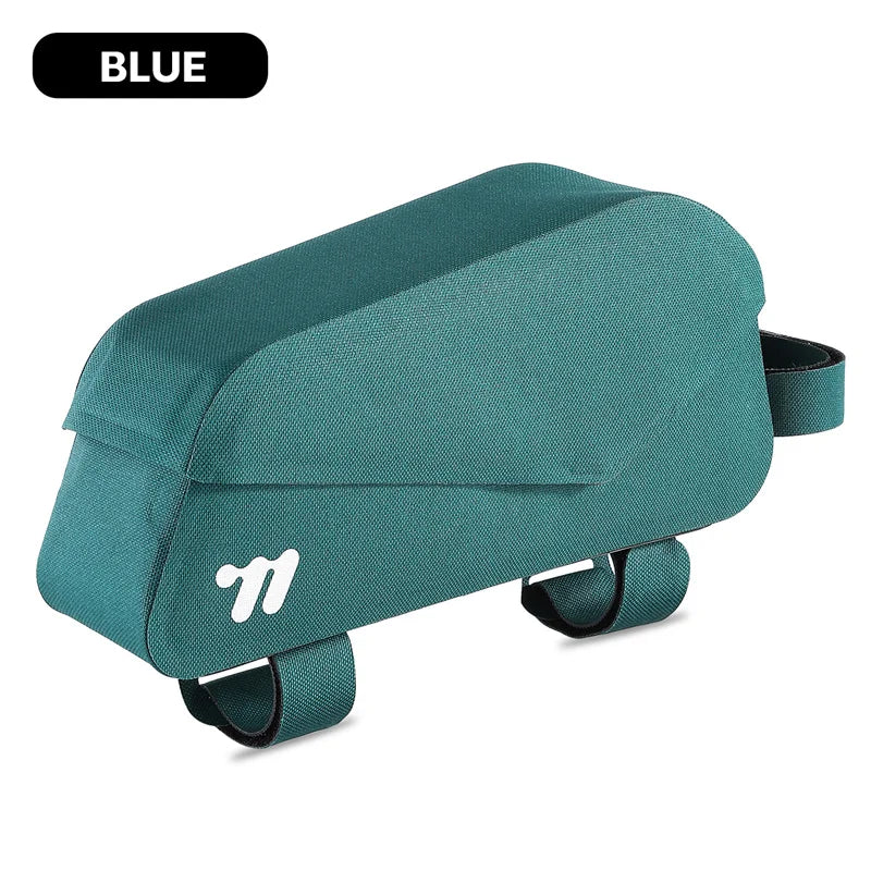 Magnetic Lid Bicycle Top Tube Bag – Waterproof Front Frame Storage for MTB & Road Bikes