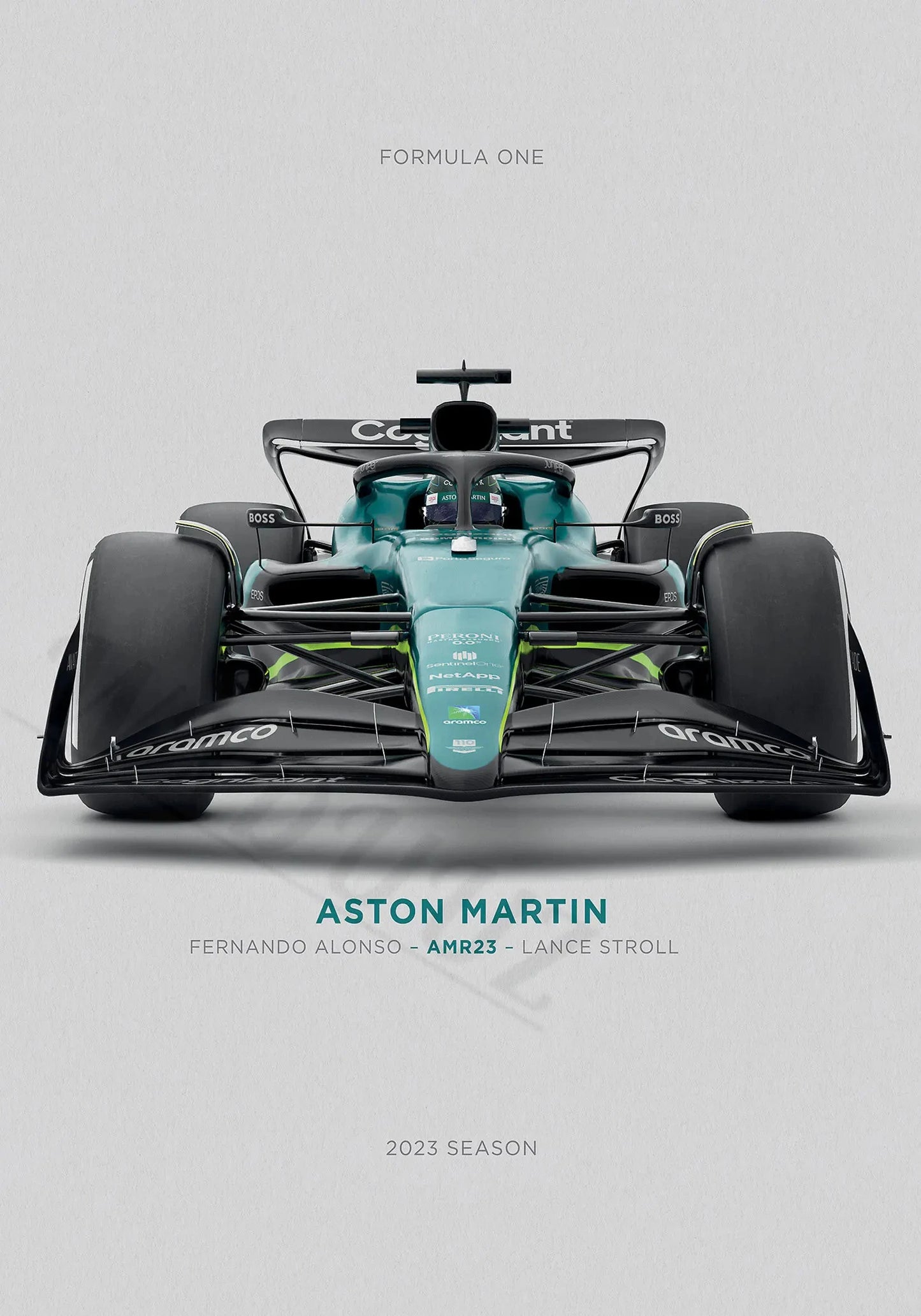 The Latest Popular Motor Sports Racing Car Home Wall Decoration Poster Formula F1 Canvas Painting Wall Art Aesthetic Home Decor